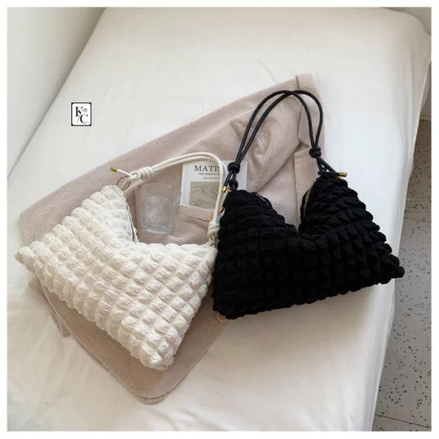 Women Bag Baguette Fashion Solid Zipper Shoulder Bags Handbags Crossbody All-match Girls Bag-PANI001HB