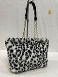CLARA, ELEGANT FUR SHOULDER BAG FOR WOMEN -PANI001FB