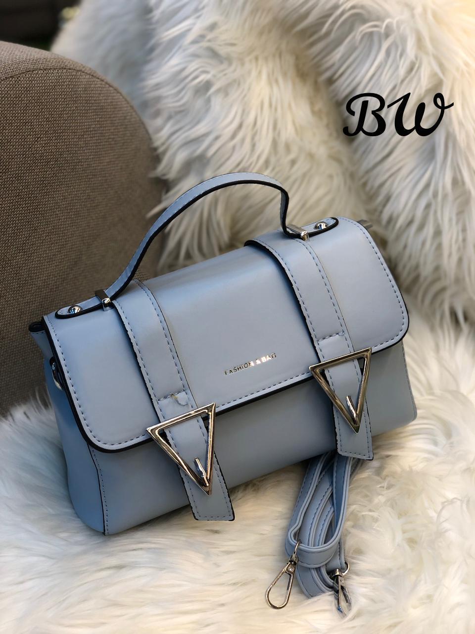 ELEGANT  HANDBAG AND SLING WID LONG BELT AND CLASSY LOOK WID INNER COMPARTMENT AND ZIP LOCK-SHARA001HB