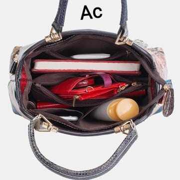 ELEGANT PATCH WORK DESIGNER HAND BAG FOR WOMEN  -PAL001HBP