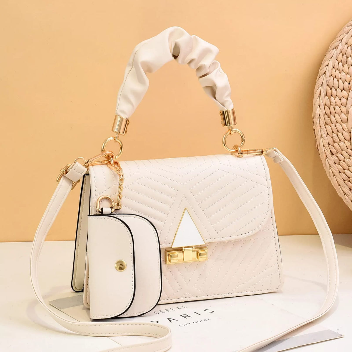 ELEGANT SLING BAG WITH POUCH FOR WOMEN -SAFF001