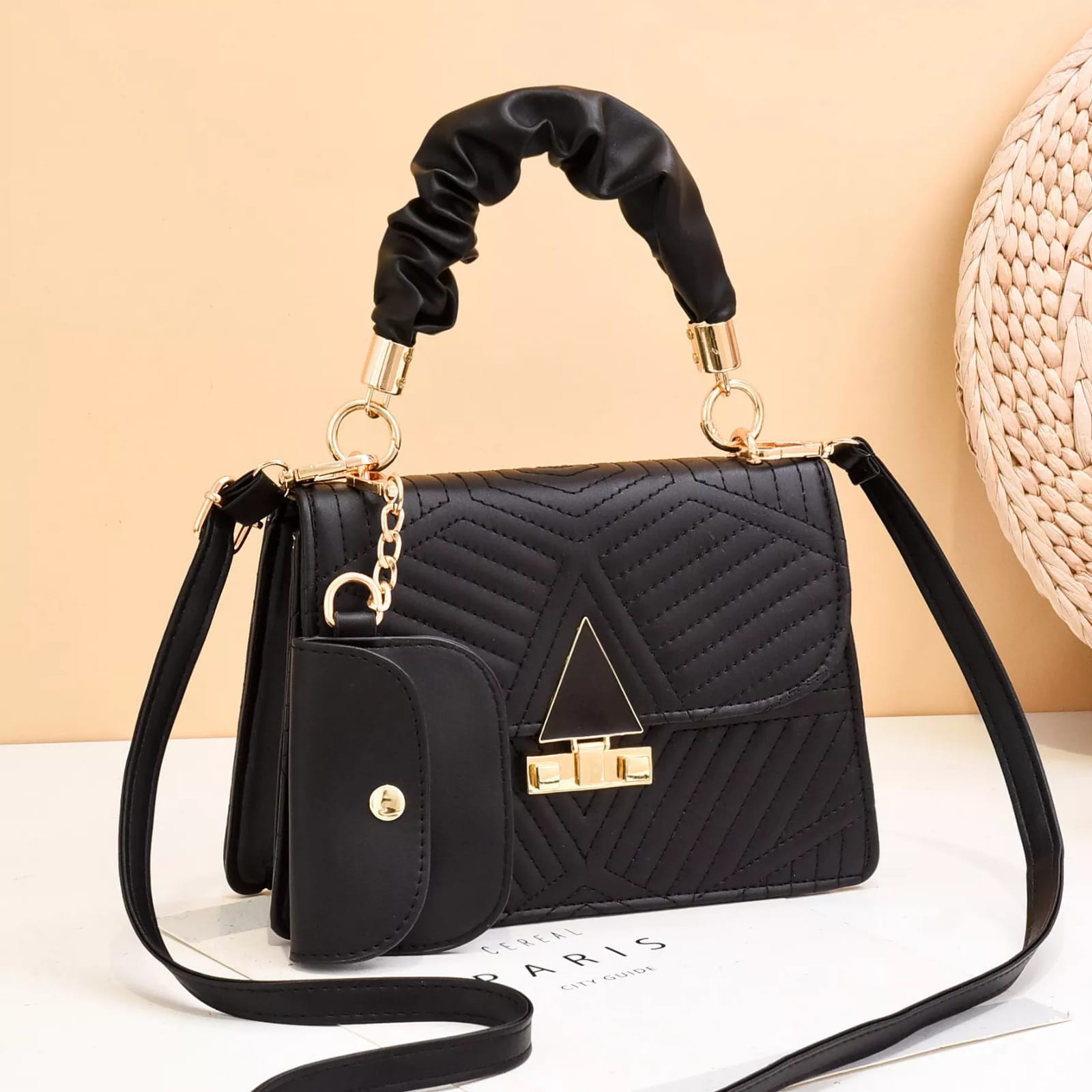 ELEGANT SLING BAG WITH POUCH FOR WOMEN -SAFF001