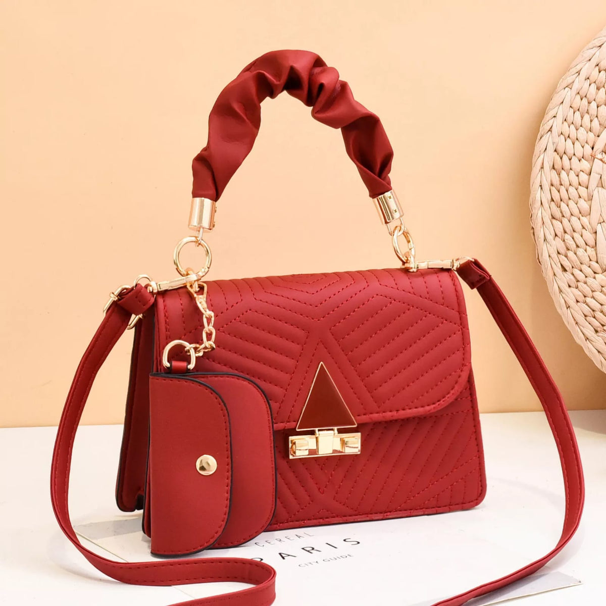 ELEGANT SLING BAG WITH POUCH FOR WOMEN -SAFF001