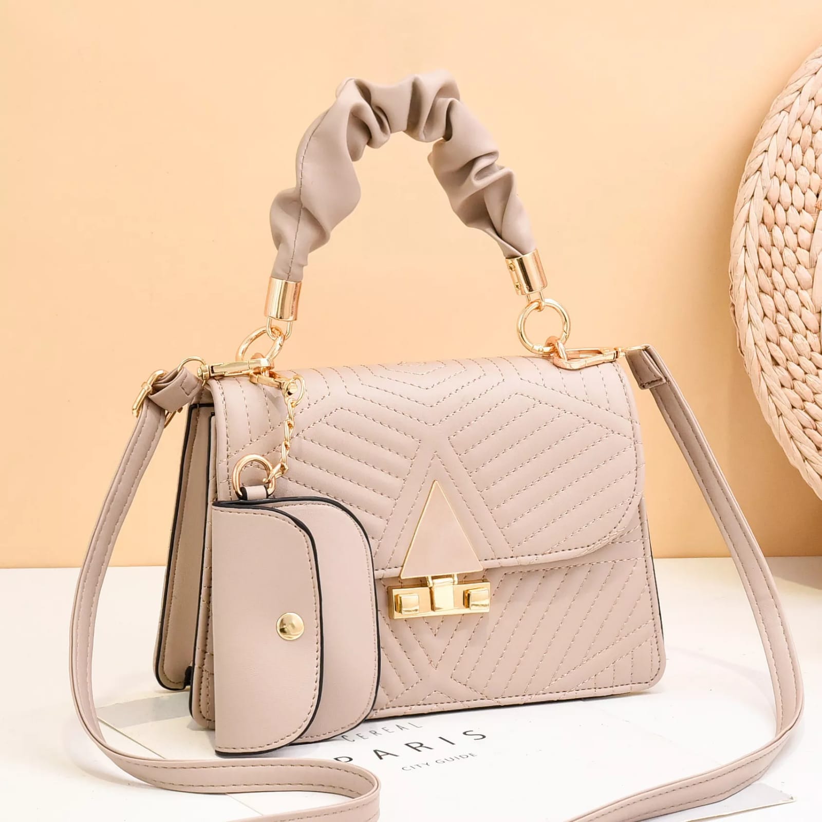 ELEGANT SLING BAG WITH POUCH FOR WOMEN -SAFF001