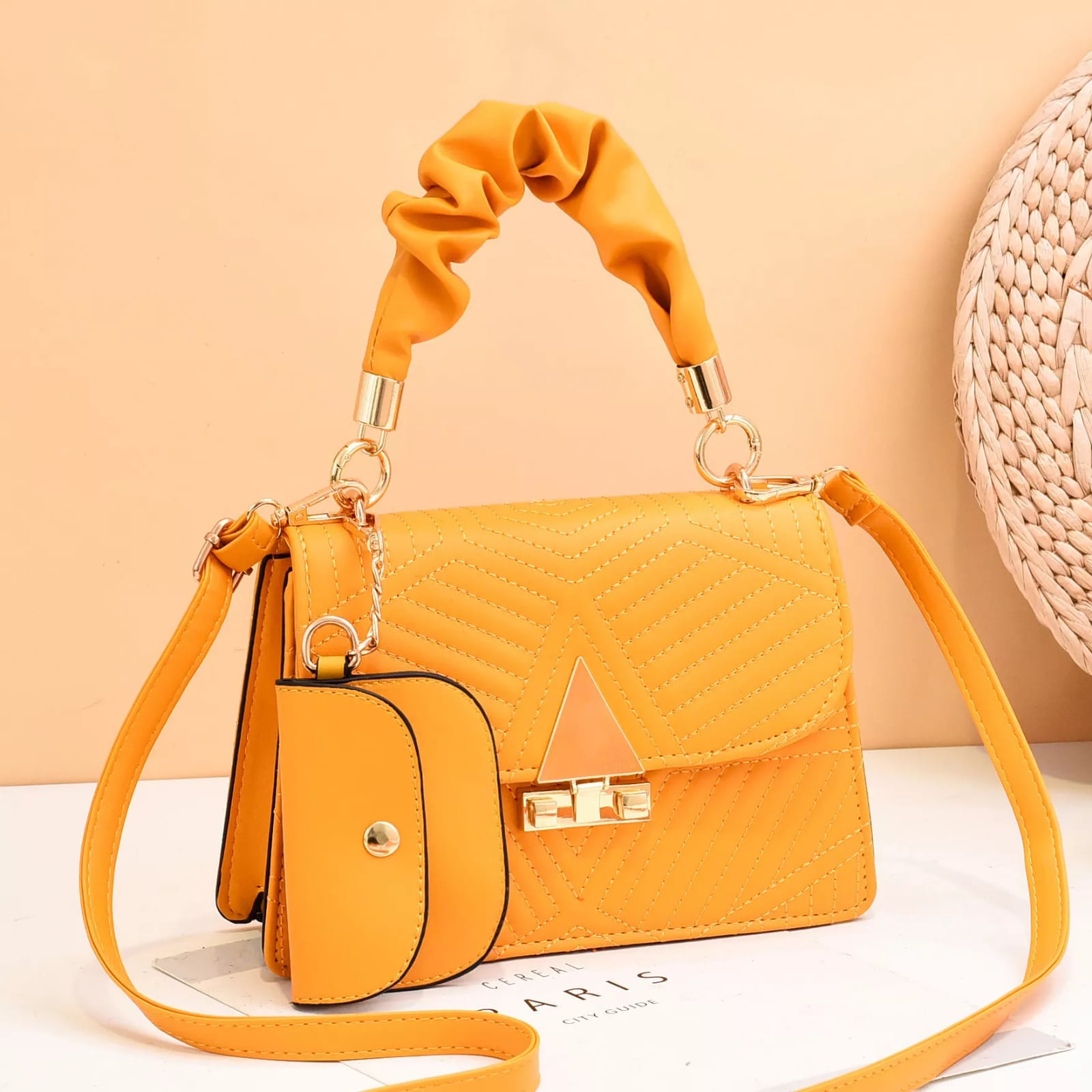 ELEGANT SLING BAG WITH POUCH FOR WOMEN -SAFF001