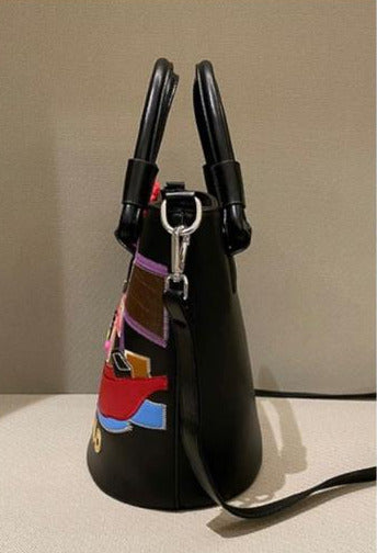 Souvenirs Thailand Bucket Sling Bag for Women-SKD001SBL