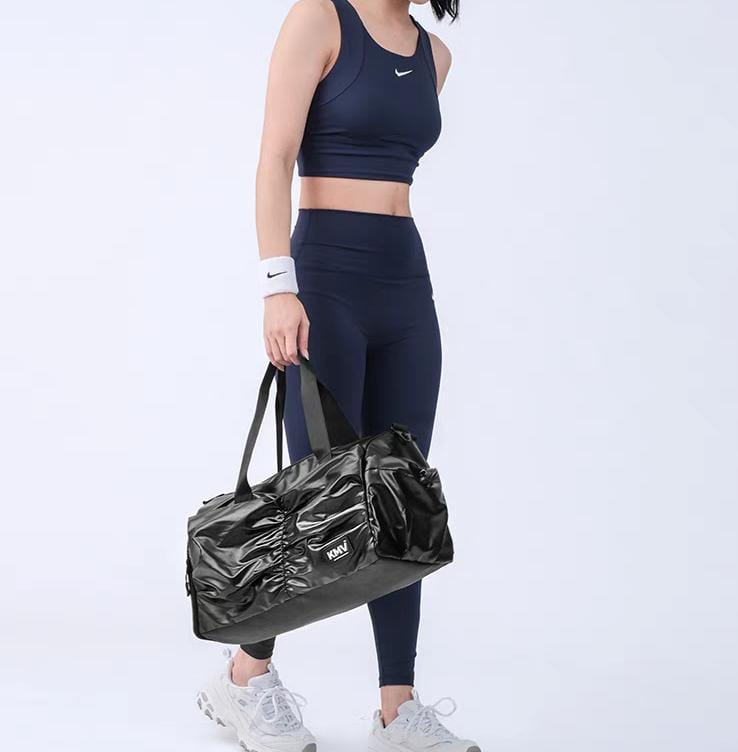 Trendy Black Unisex Gym Bag / Travel Bag for You -GUP001BG