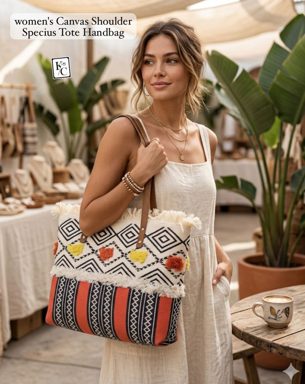 Summer Vibe Washable Big Jola Hand Bag for women -MK001WJA