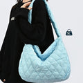 Light Blue Shade Beautiful Comfy Hand Bag for women -SC001HBLB