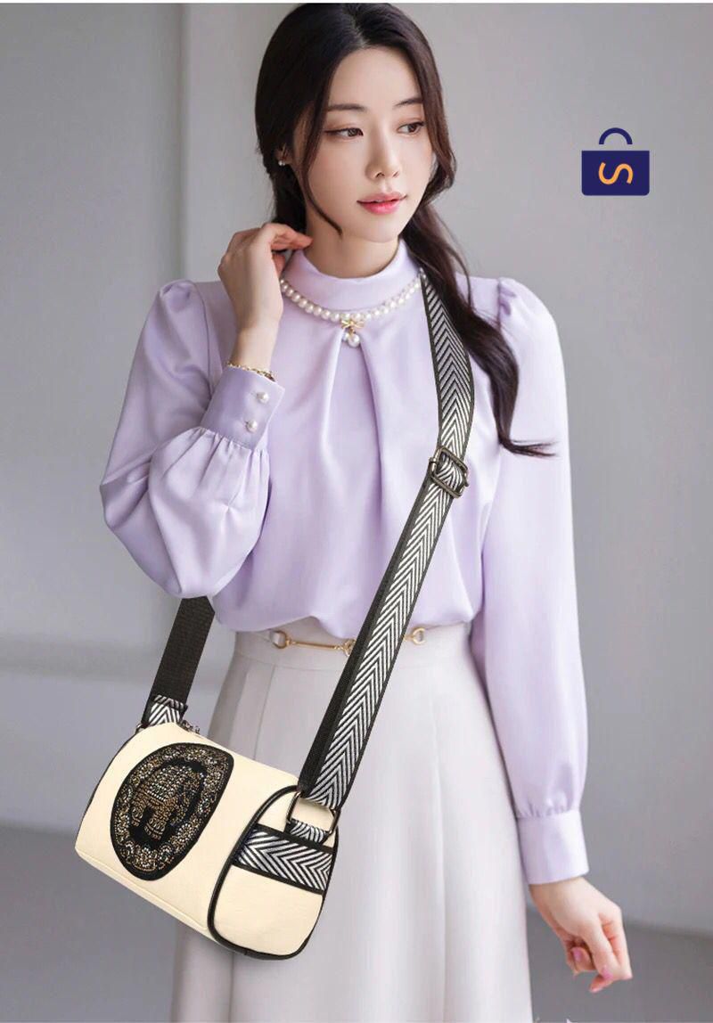 Beautiful Sling Bag with Elephant Design -GUP001WSL