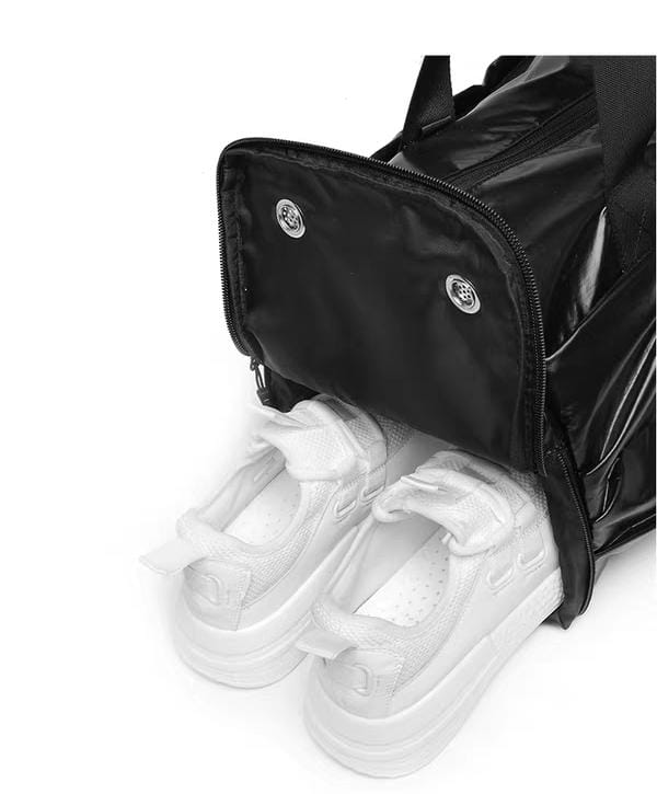 Trendy Black Unisex Gym Bag / Travel Bag for You -GUP001BG