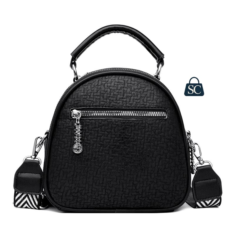 Black Elephant Design Small Sling Bag for women -SC001BE